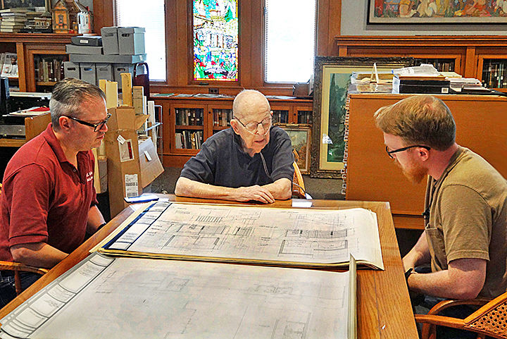 Architect shares his drawings